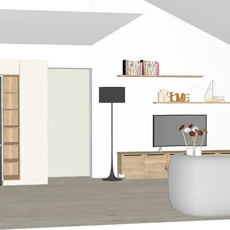 Apartment Pointe St-francois T3 Vue